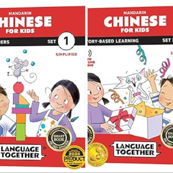 Mandarin for Kids Set 1& 2: Beginner Chinese Readers Box Set 3-8 Years Old - Picture 1 of 4